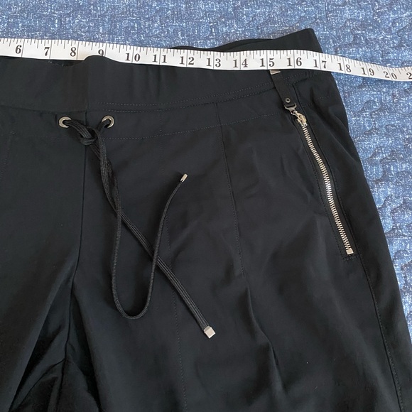 RAFFAELLO ROSSI Black Track Pants - Picture 6 of 10